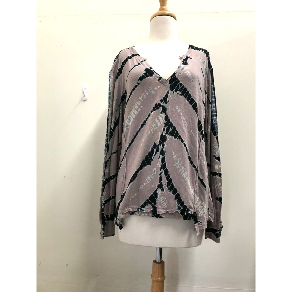 Young Fabulous & Broke Tie Dye Gravity Top